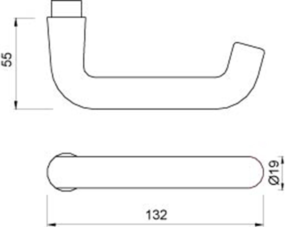 Afbeelding voor Deurkrukset type 356 deurdikte 40mm F1