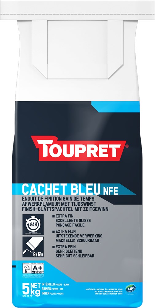 Toupret Cachet Bleu NFE Pleisterplamuur - 5 kg