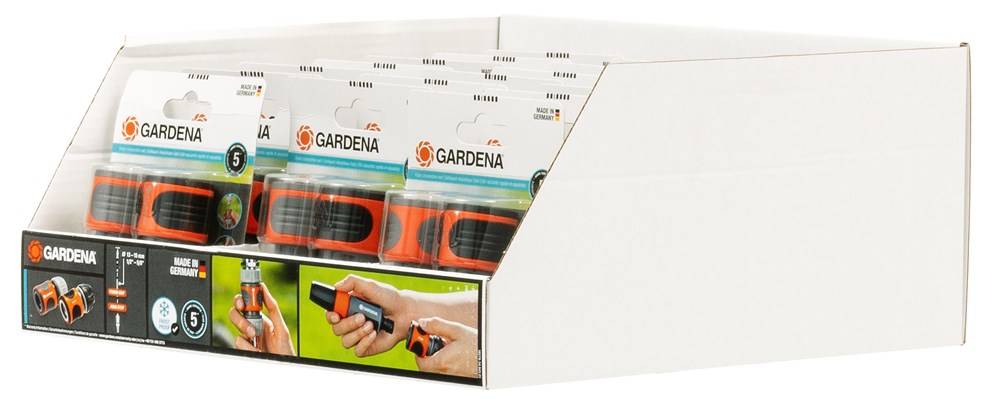 slangstukset oranje/grijs gardena-4 slangstukset oranje/grijs gardena-4