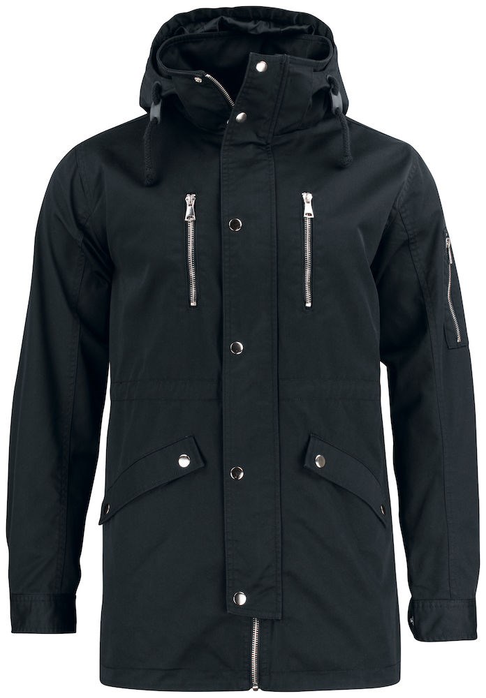 Parka, polyester/katoen