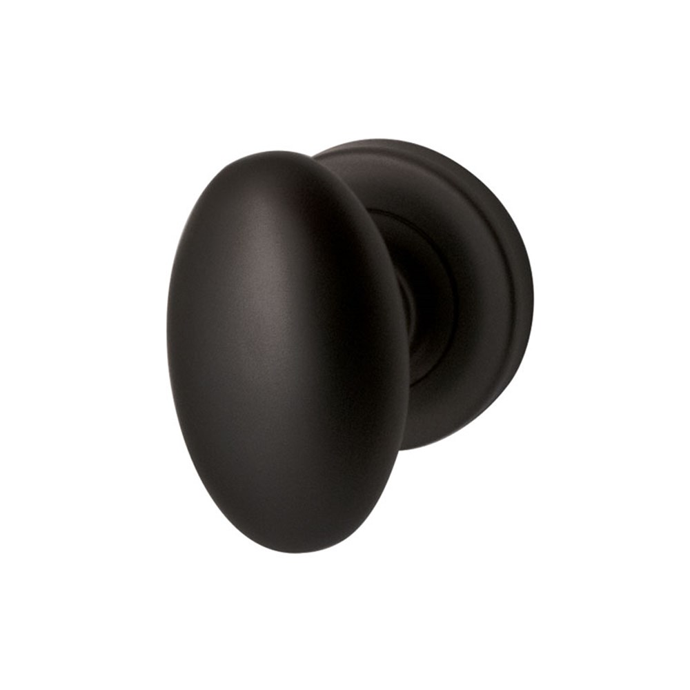 Knopkruk op rozet, messing