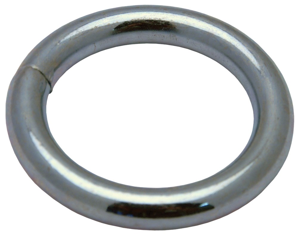 Ring rond gelast, verzinkt
