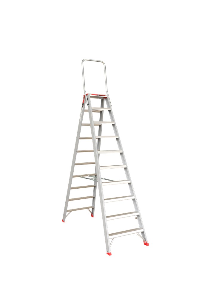 dubbele trap aluminum ongecoat kelfort-1 dubbele trap aluminum ongecoat kelfort-1