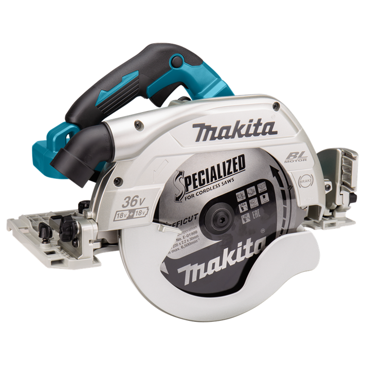 Afbeelding Makita 2x18 v cirkelzaag 235 mm
