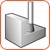 Icoon Rotec hm stiftfrees, trapeziumvorm, model n (wkn) 441