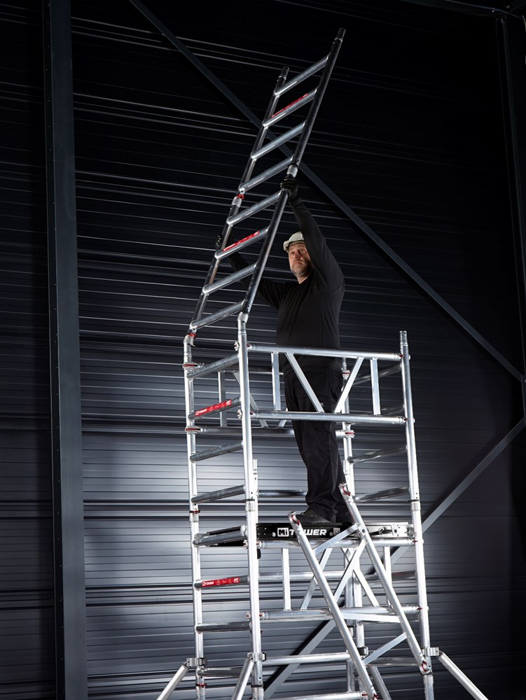 Aluminium 1-persoons rolsteiger met voorloopleuning MiTOWER_USP_010.jpg