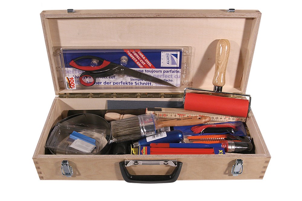 Behangerskist met inhoud Utrechtse uitvoering (1)