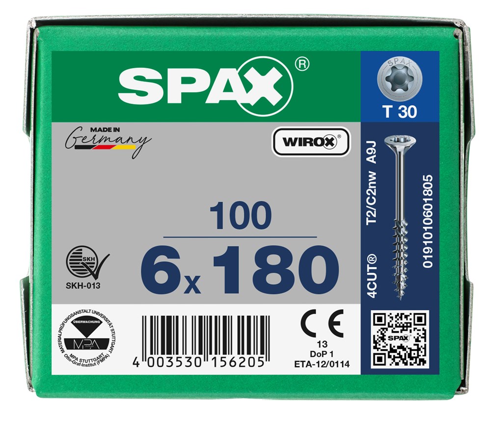 spaanplaatschroef wirox spax-6 spaanplaatschroef wirox spax-6