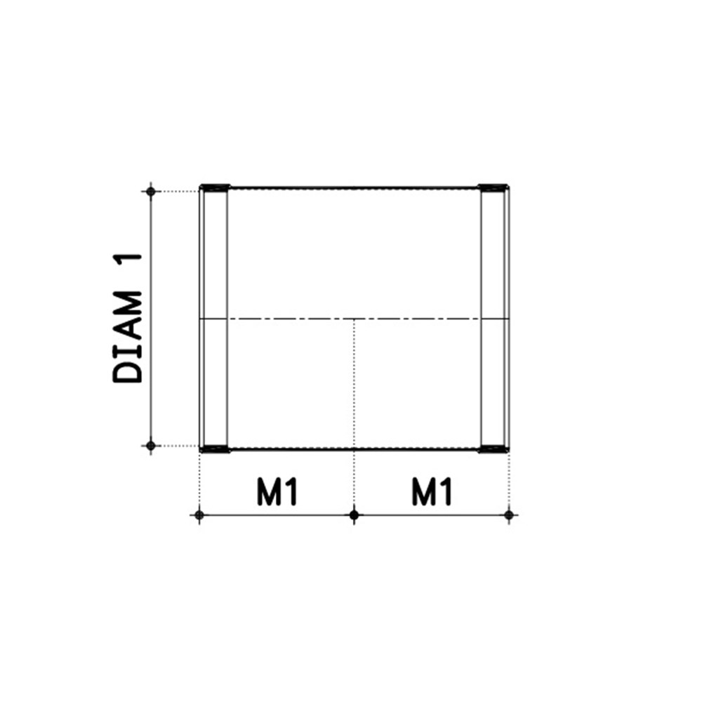 overschuifmof pvc grijs rwa-3 overschuifmof pvc grijs rwa-3