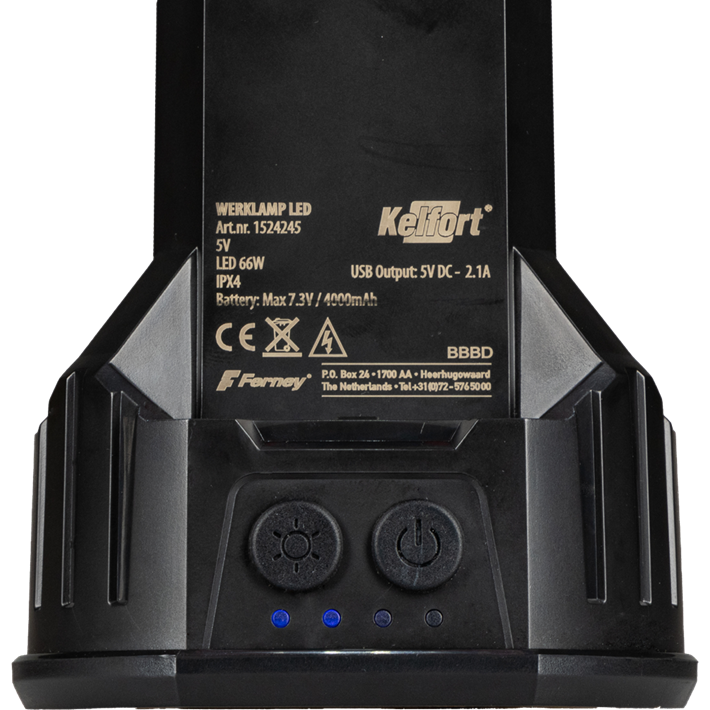 3 kops werklamp