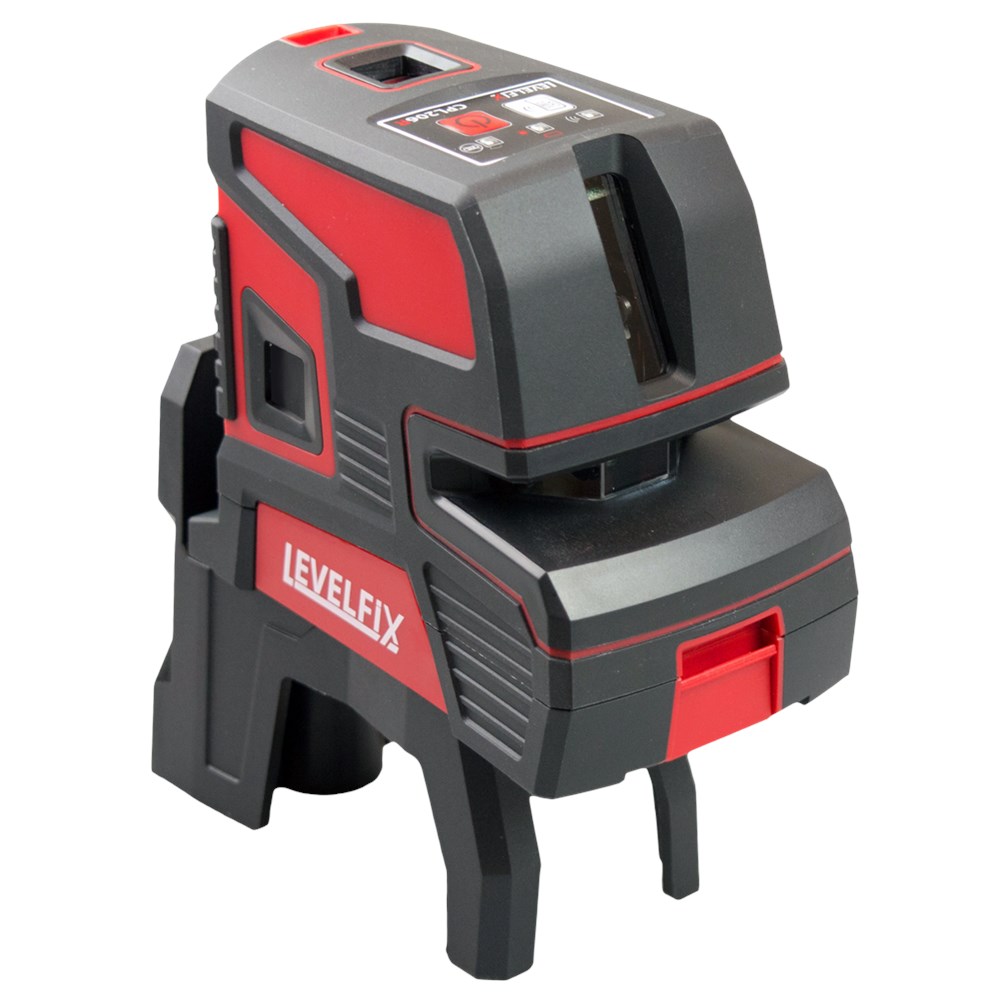 Afbeelding voor Kruislaser met rode straal CL202R SET