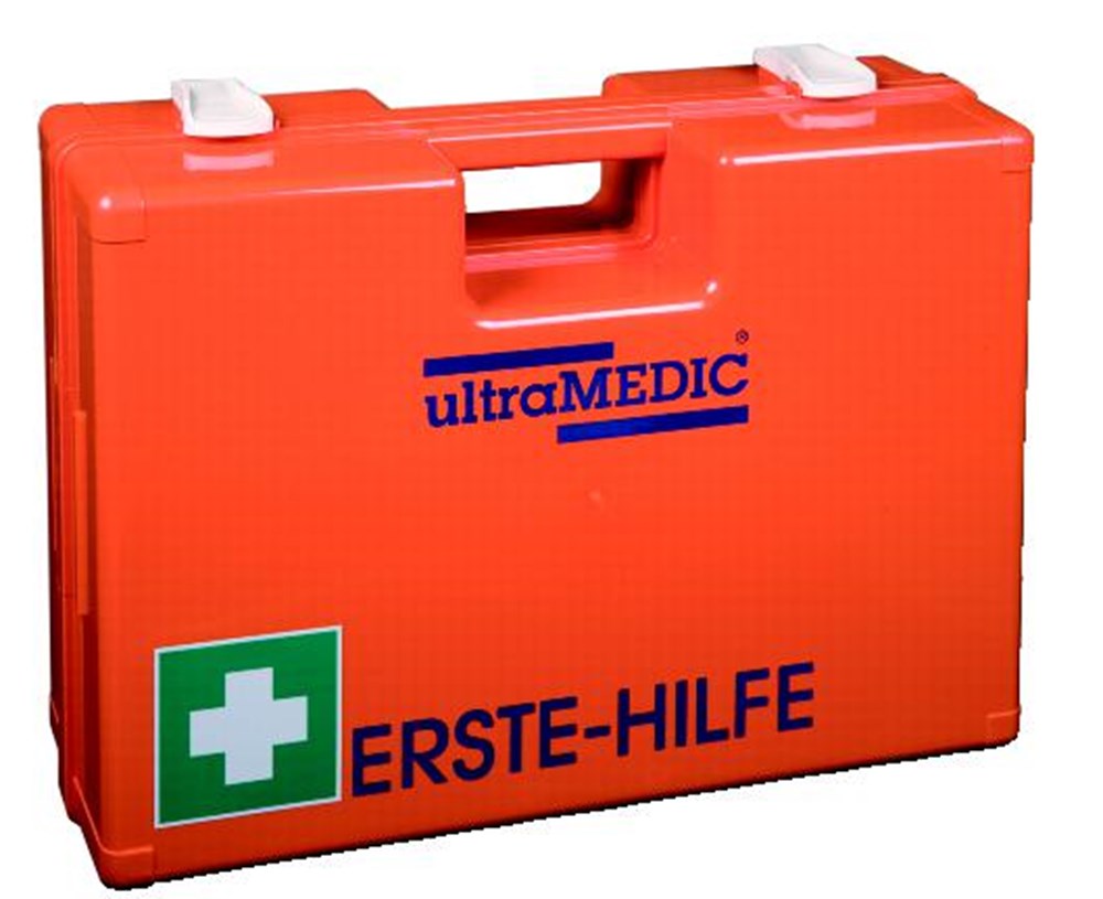 EHBO, EHBO-koffer, volgens DIN 13169, ABS-kunststof, 300 mm, 430 mm, 160 mm, ja, oranje, 3.5 kg i0000003130.jpg