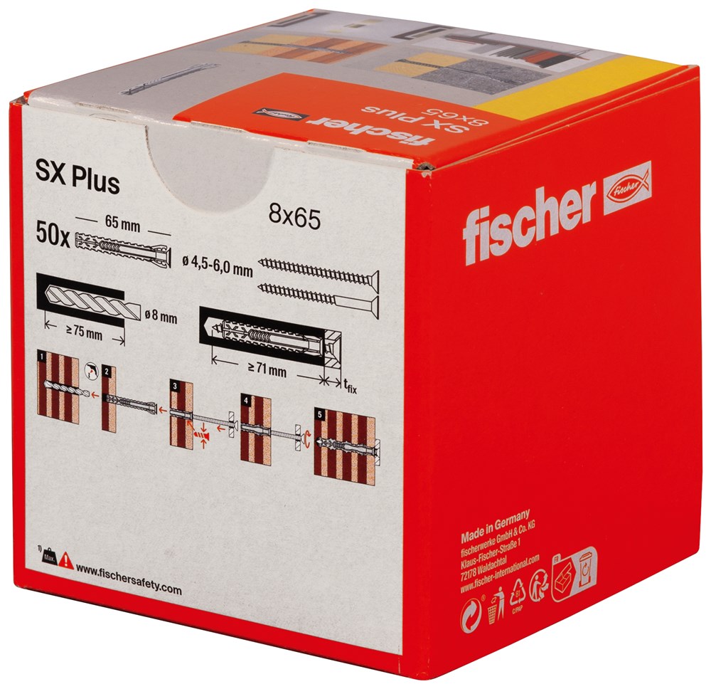 plug nylon fischer-6 plug nylon fischer-6