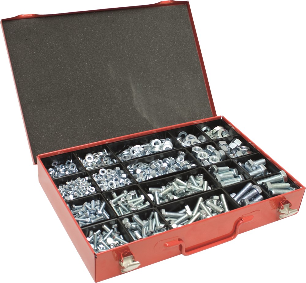 assortimentskoffer metaal rood kelfort-1 assortimentskoffer metaal rood kelfort-1