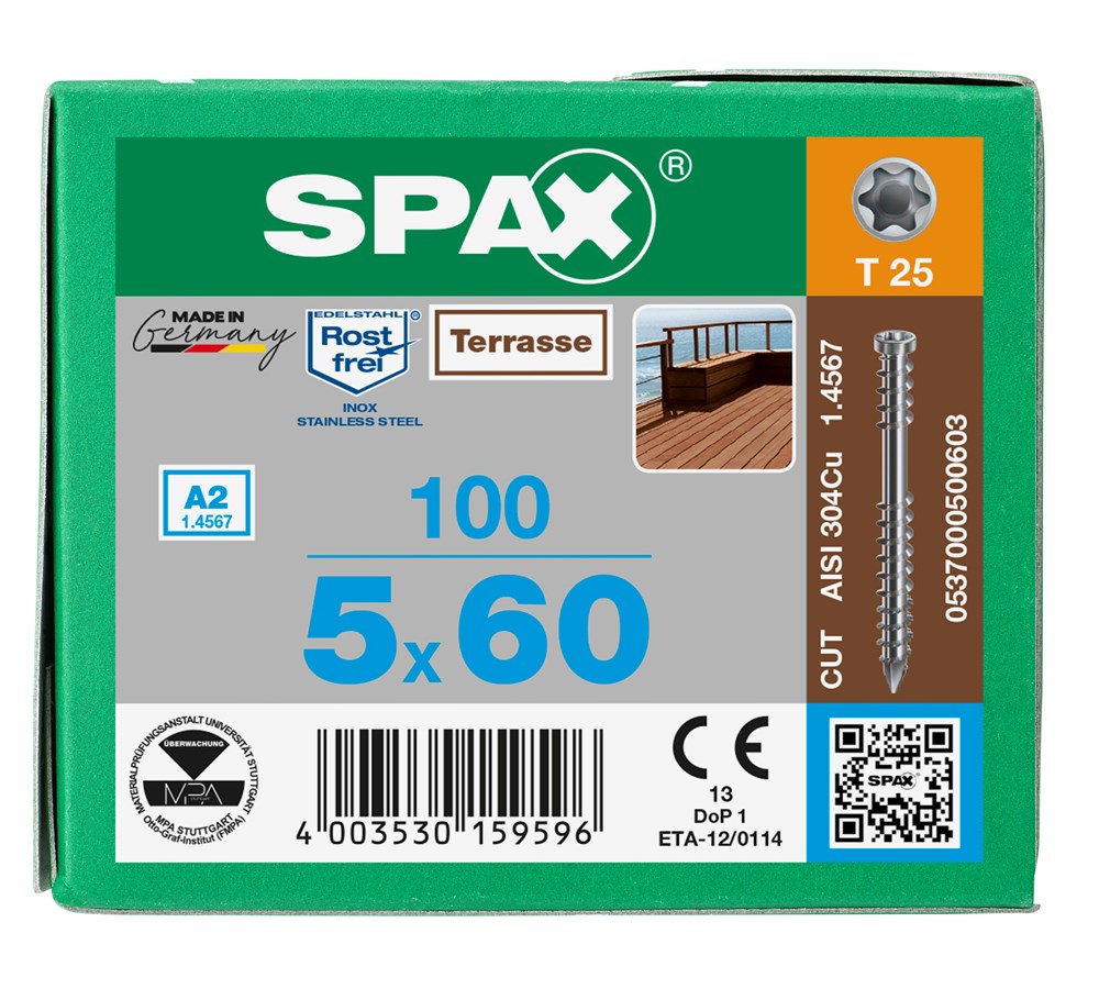 vlonderschroef rvs a2 spax-6 vlonderschroef rvs a2 spax-6