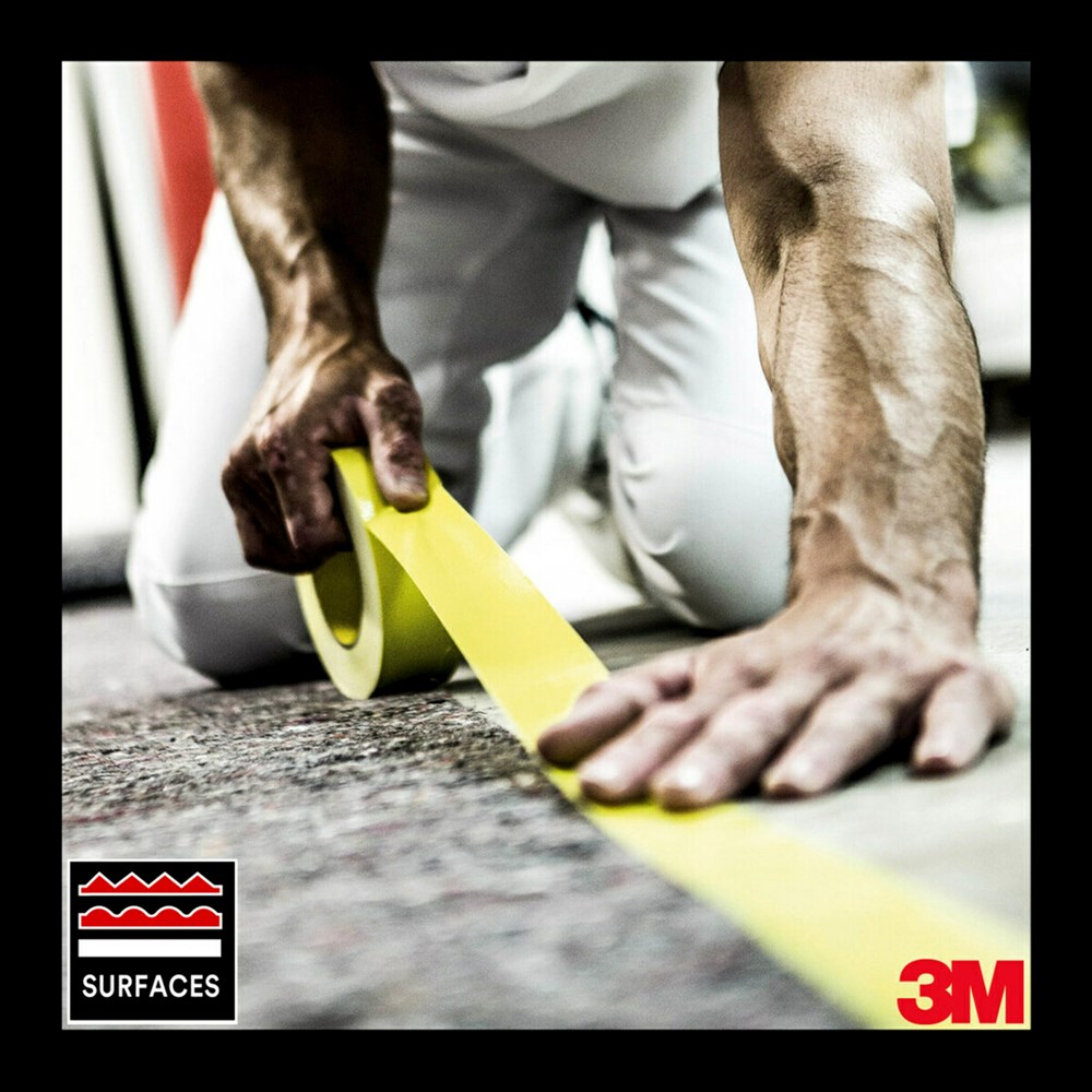 3M tape geel 399- 5570t-44mm rol 50 meter (2)