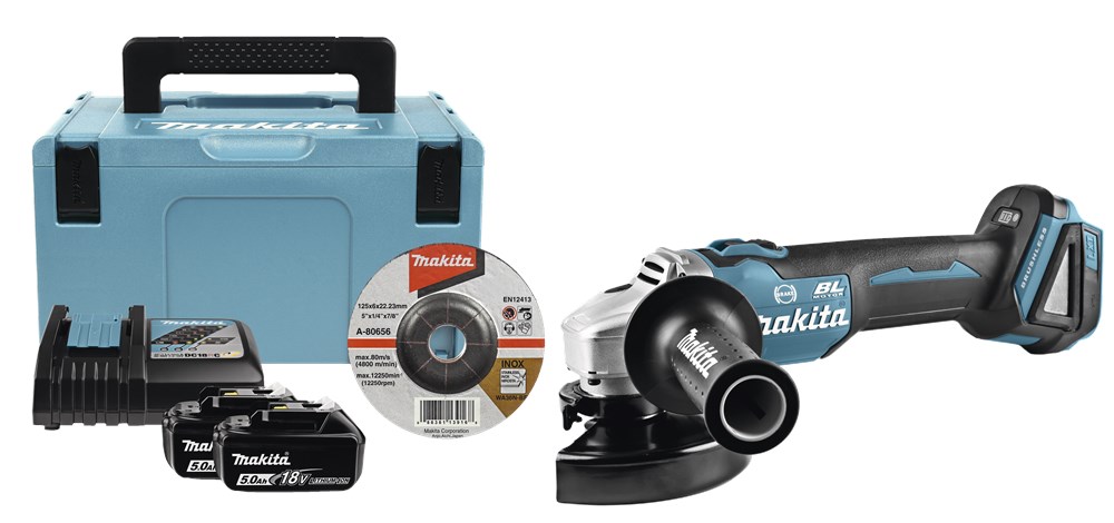 accu haakse slijper makita 125mm-1 accu haakse slijper makita 125mm-1