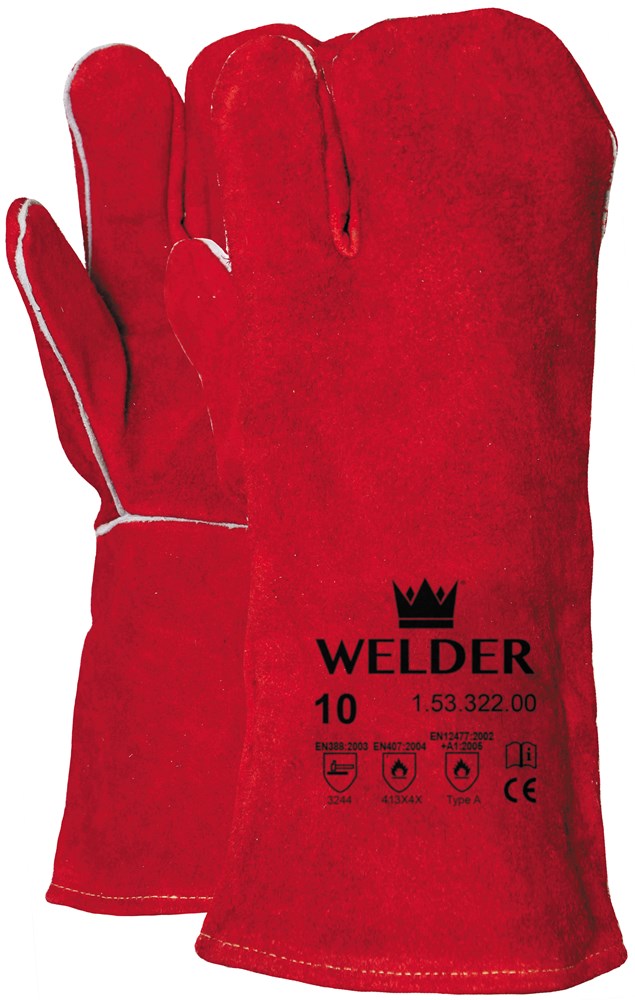 Lashandschoen, rundsplitleer