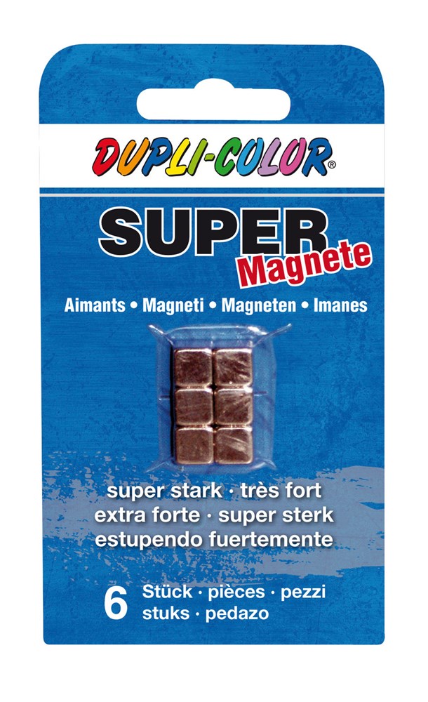 Motip Dupli-Color Super Magneten - 6 stuks 