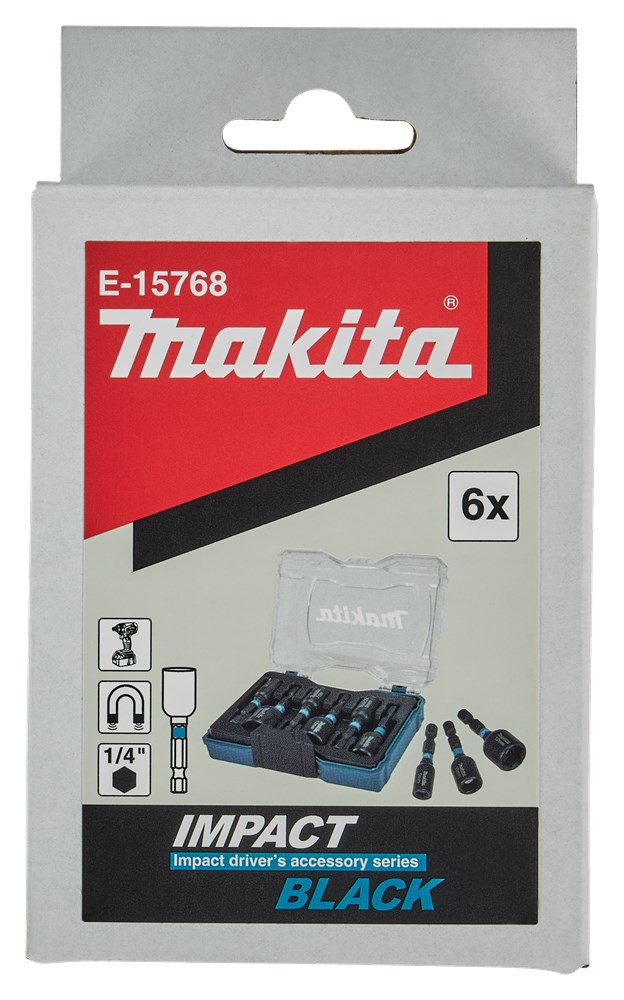 doppenset impact black makita-9 doppenset impact black makita-9
