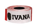 Ivana Afzetband rood-wit