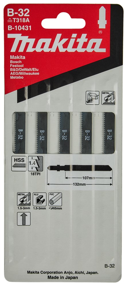 decoupeerzaagblad makita for bi-metal-2 decoupeerzaagblad makita for bi-metal-2
