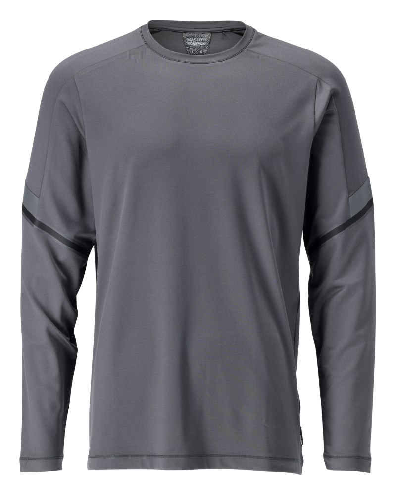 Mascot customized T-shirt lange mouwen 22281 grijs (1)