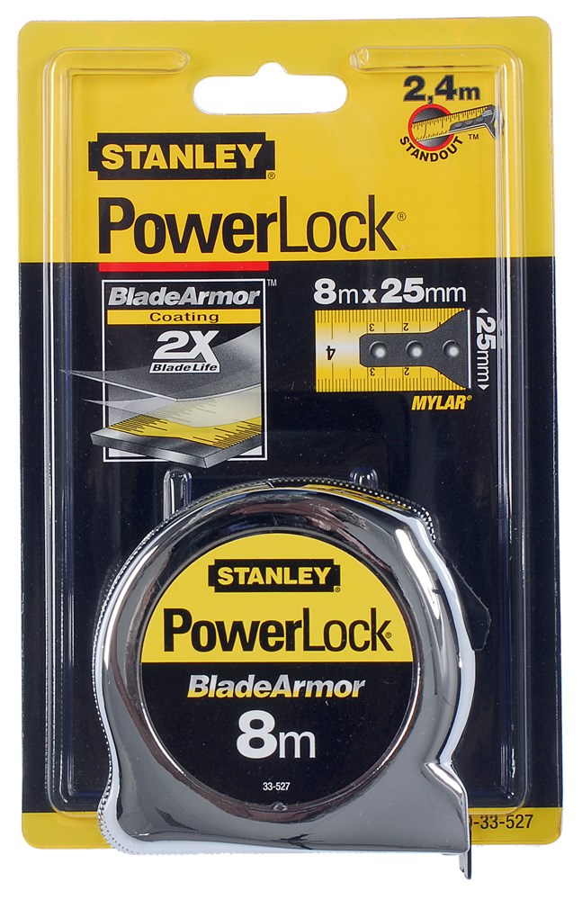 rolbandmaat stanley powerlock-2 rolbandmaat stanley powerlock-2