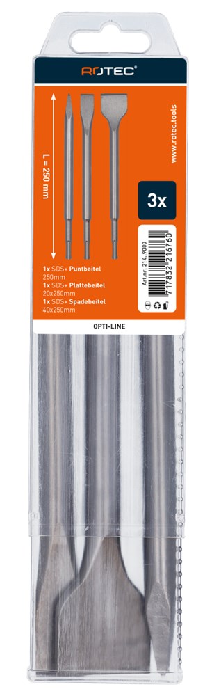 Beitelset SDS plus