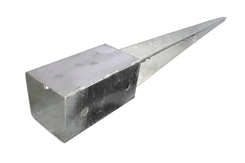 Afbeelding voor Paalhouder + Punt TV 71x71x750