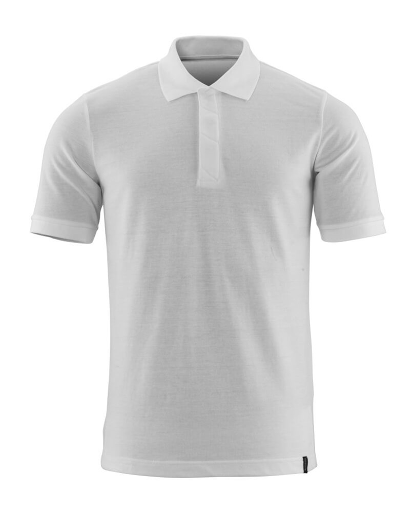 MASCOT POLOSHIRT WIT KORTE MOUWEN MAAT L (1)