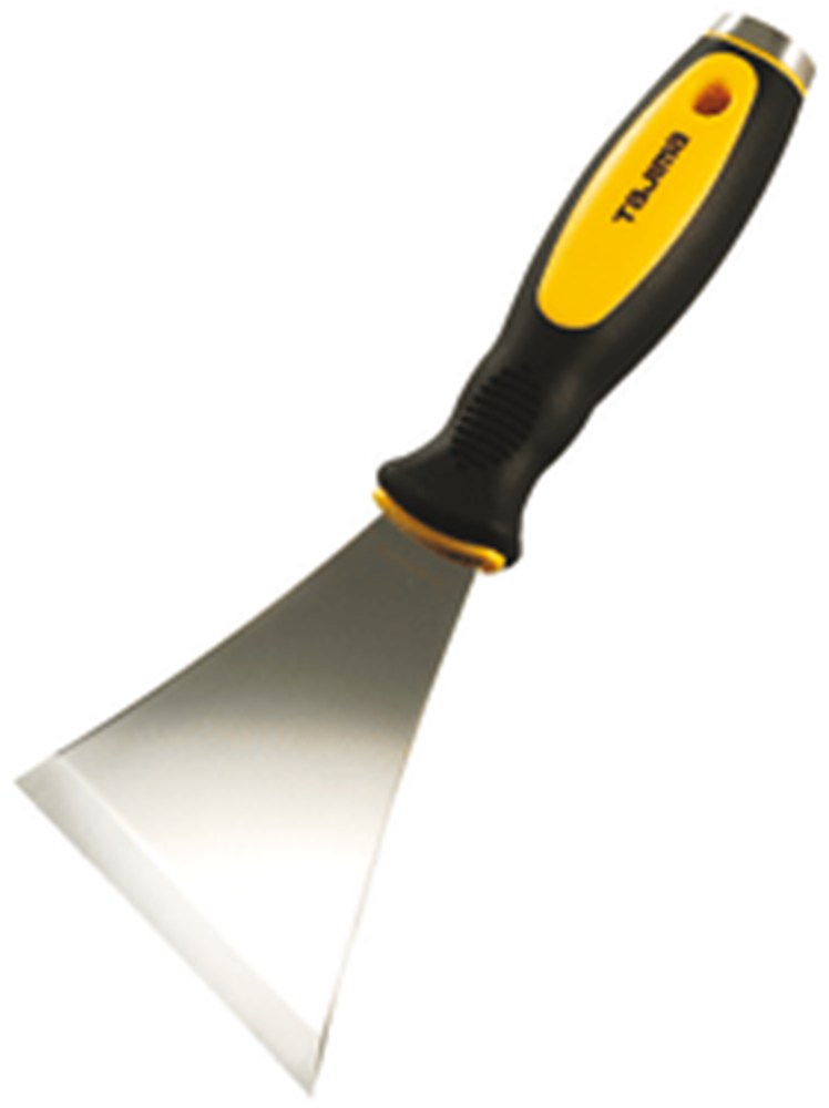 SCHRAPER DIAGONAAL MET 95 MM BREDE MESSEN INCL. GROOT SLAGVLAK