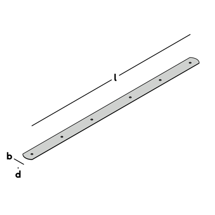 Afbeelding tekening GB plankenband sv-2
