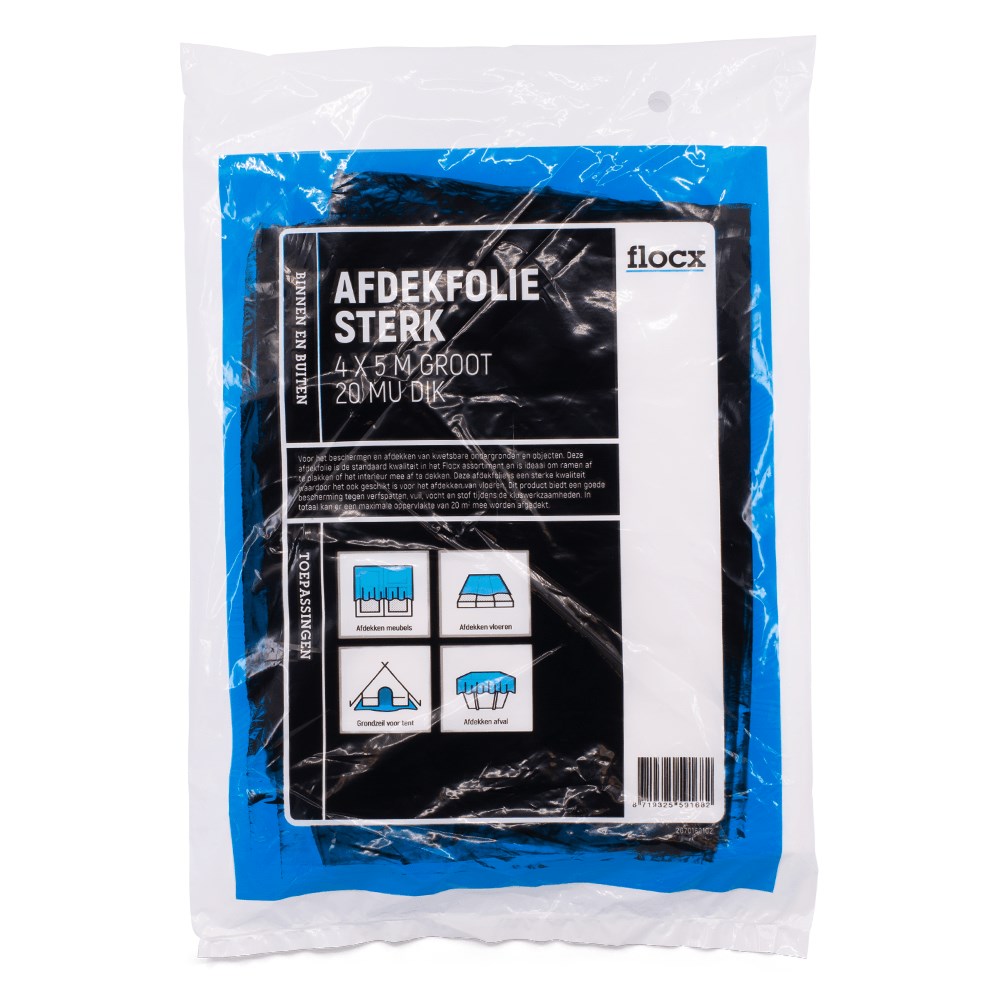 Flocx afdekfolie hdpe 4x5 meter (3)