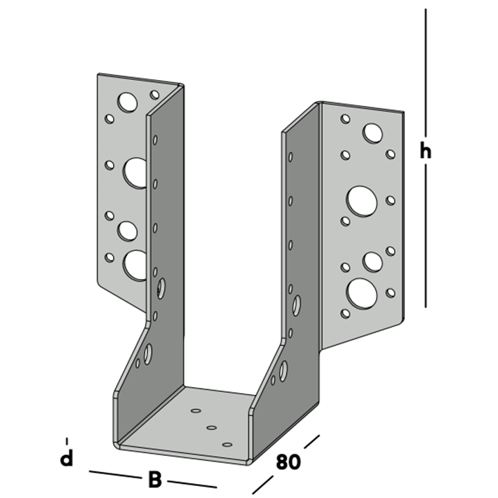 Afbeelding tekening GB raveeldrager zwaar sv-2 335