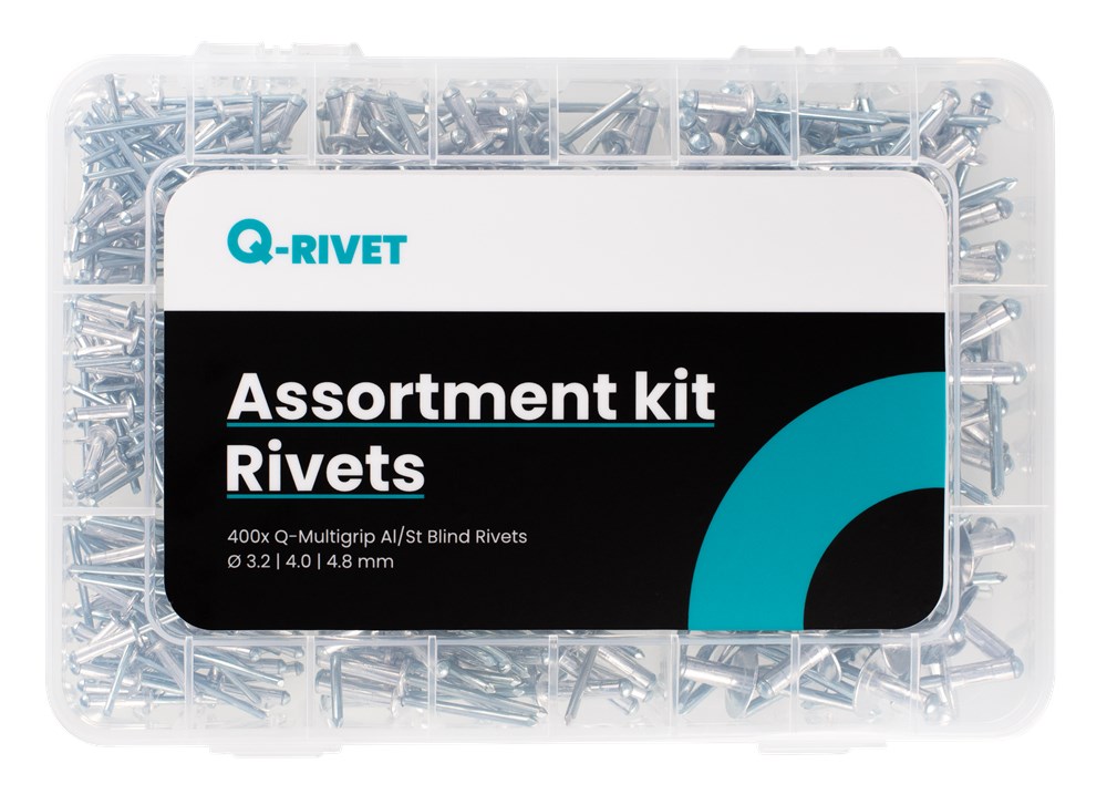 Afbeelding voor Assortiment popnagels 400 delig