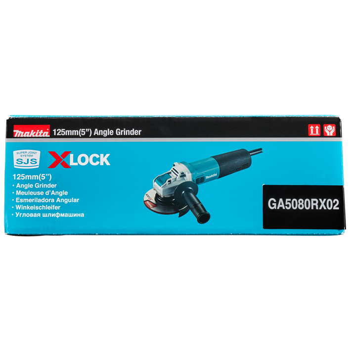 Afbeelding Makita 230 v haakse slijper 125 mm x-lock GA5080RX02