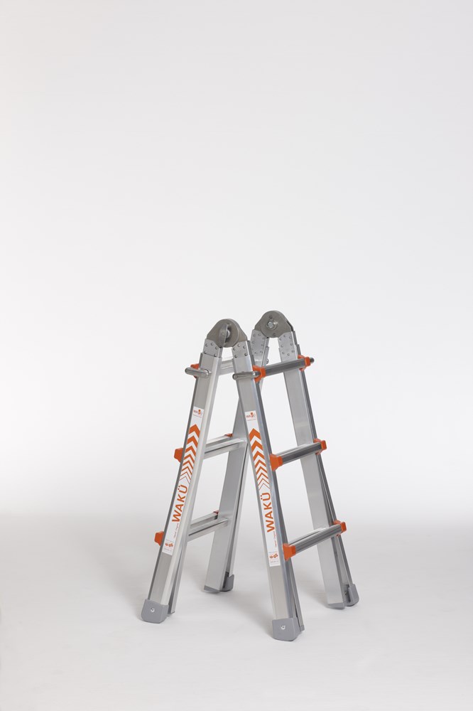 vouwladder telescoop alu.ongecoat waku-1 vouwladder telescoop alu.ongecoat waku-1