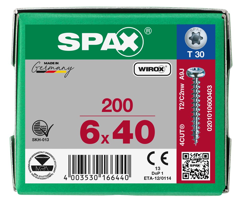 spaanplaatschroef wirox spax-8 spaanplaatschroef wirox spax-8