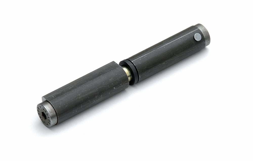 Aanlaspaumelle vlakke top vaste stalen stift, blank