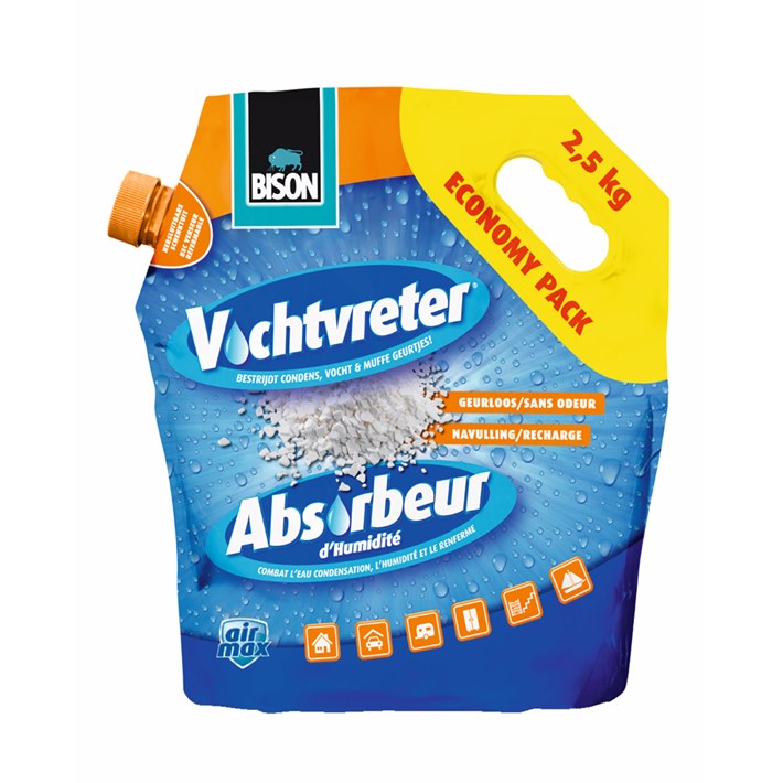 6307719 BS Vochtvreter Classic Neutraal Pouch 2,5 kg NL/FR