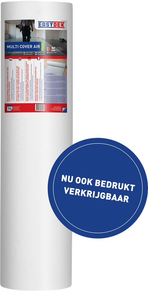 EASYDEK MULTI COVER AIR PLUS 100CMX25M LICHT ADEMEND