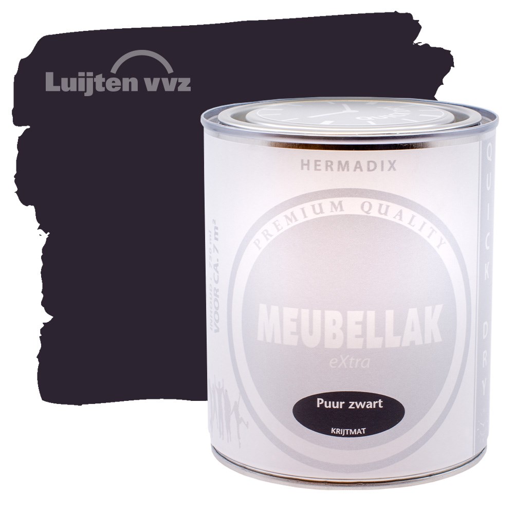 HERMADIX MEUBELLAK PUUR ZWART KRIJTMAT (1)