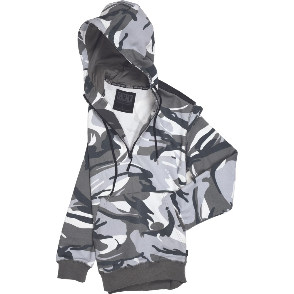 Crambe Sweatshirt Hoodie Camouflage Wit (6)