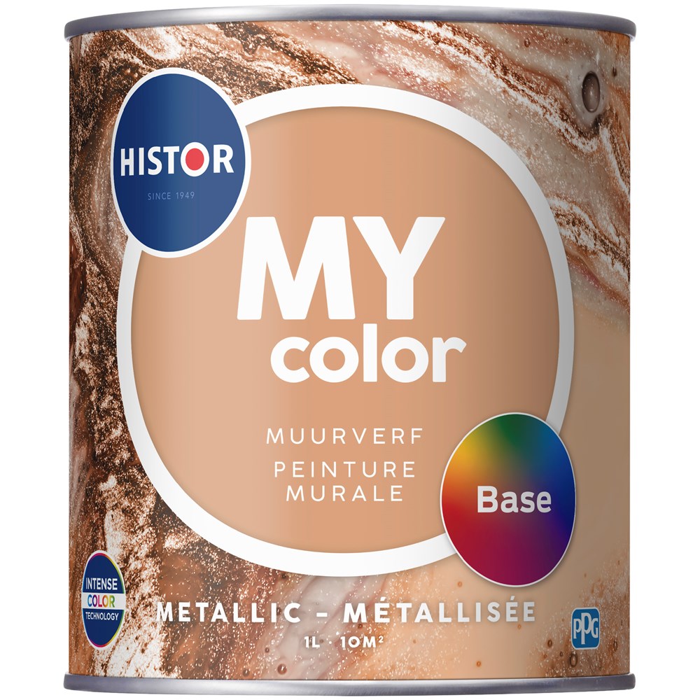 Histor MY color muurverf metallic basis 960 milliliter (1)