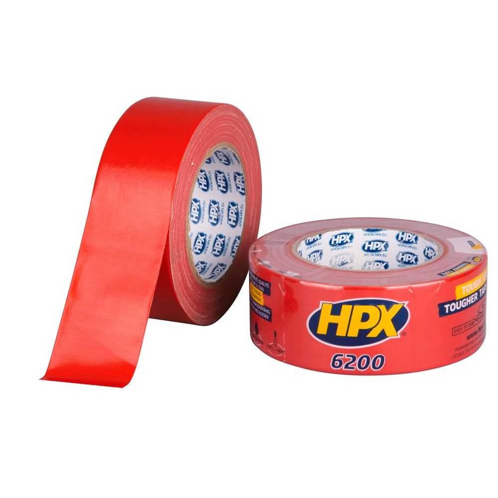 Pantsertape - rood 48mm x 25m