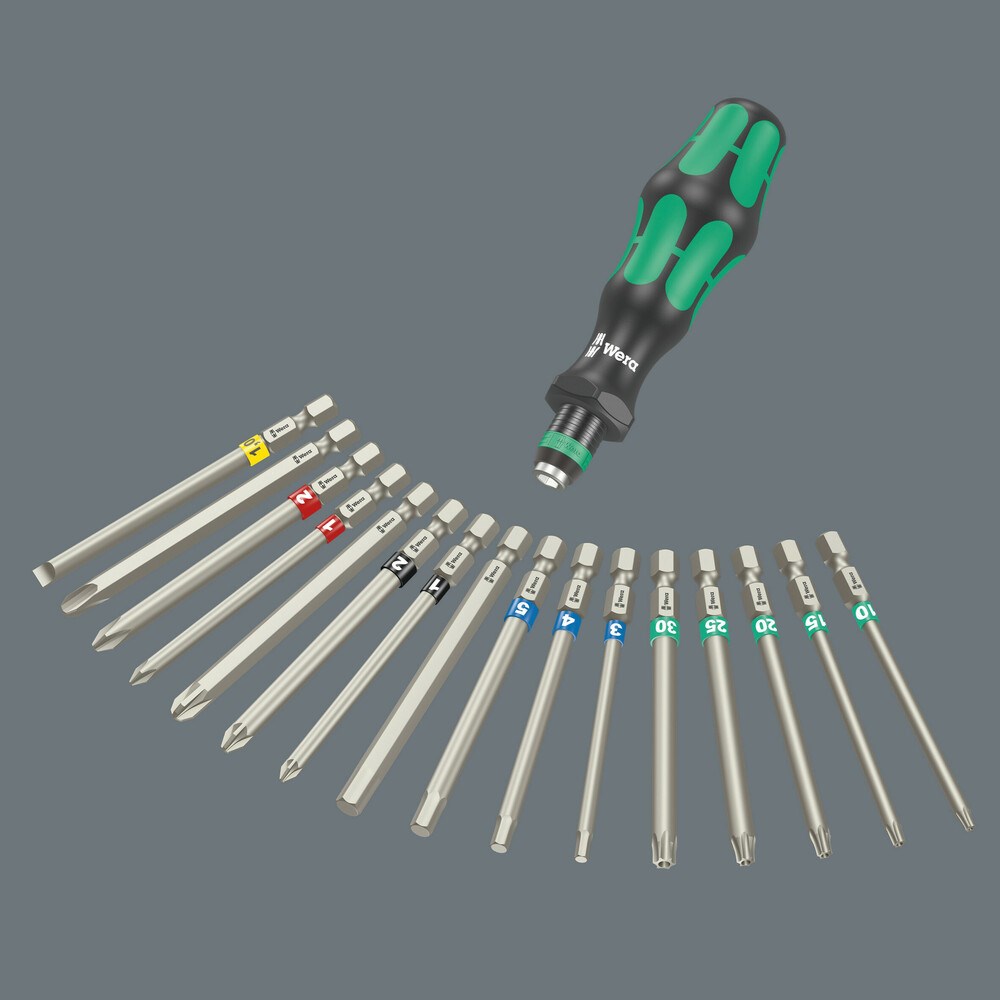 schroevendraaierset rapidaptor wera-5 schroevendraaierset rapidaptor wera-5
