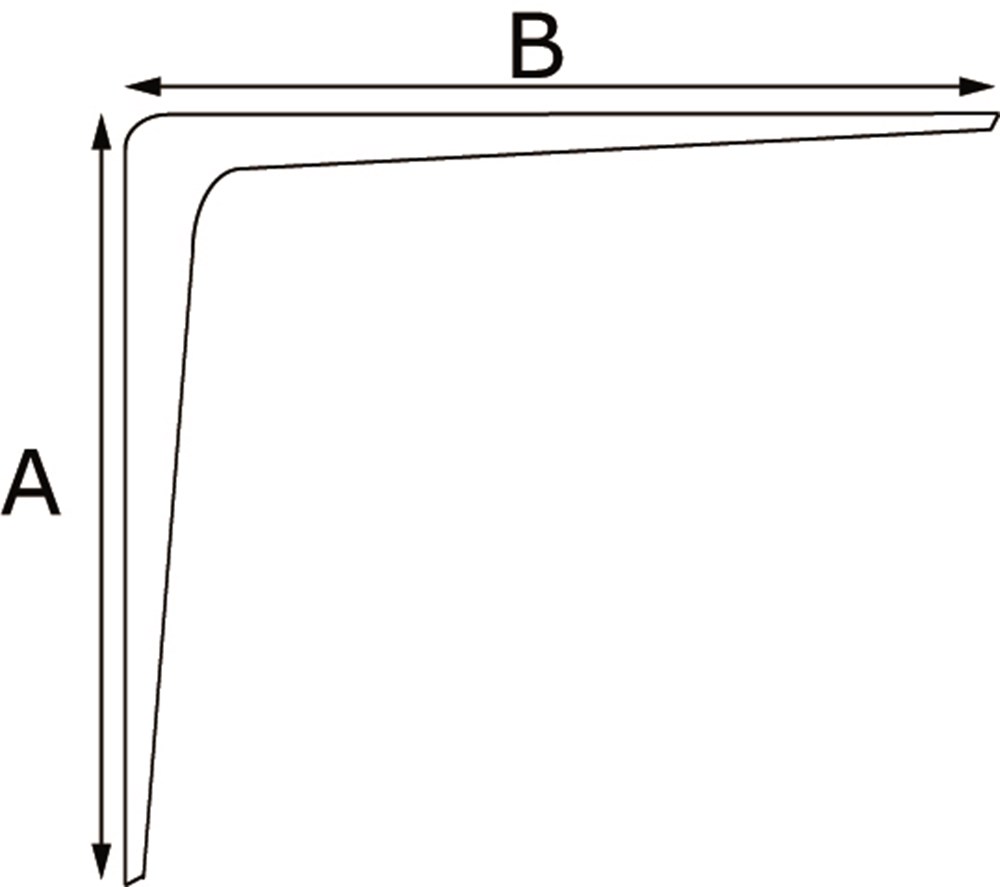 Afbeelding voor Drager aluminium 200x250mm wit