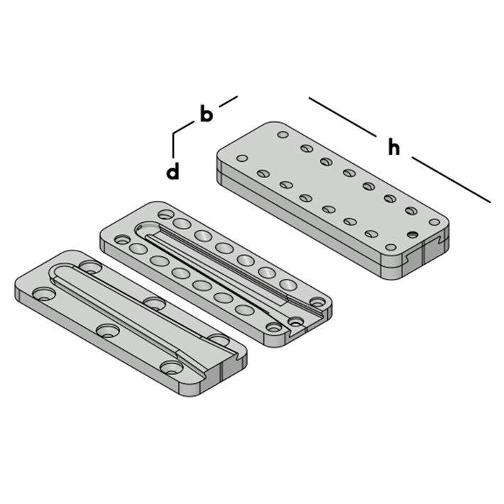 Afbeelding tekening GB blinde houtverbinding M 40 CS