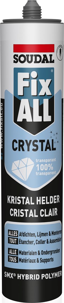 Afbeelding voor Soudal Fix All Crystal 290ml Transparant